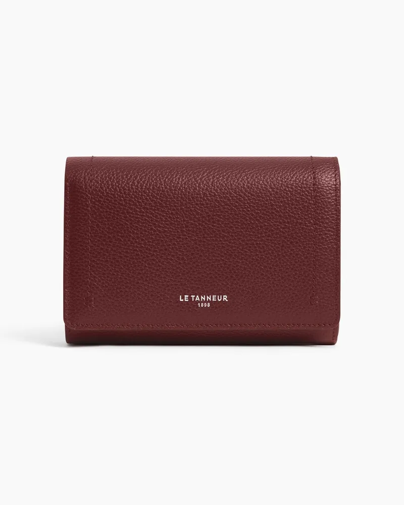 Le Tanneur Mittelgroße Brieftasche mit Klappe Louison aus genarbtem Leder Revolution