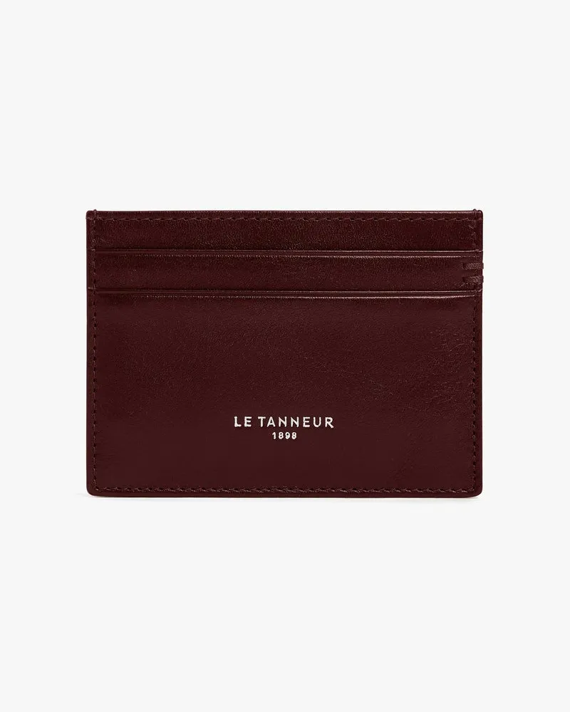 Le Tanneur Kartenetui Lucien aus geöltem Leder Revolution