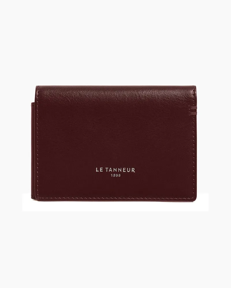 Le Tanneur Bifold-Kartenetui im Querformat Lucien aus geöltem Leder Revolution