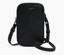 Handytasche aus genarbtem Leder