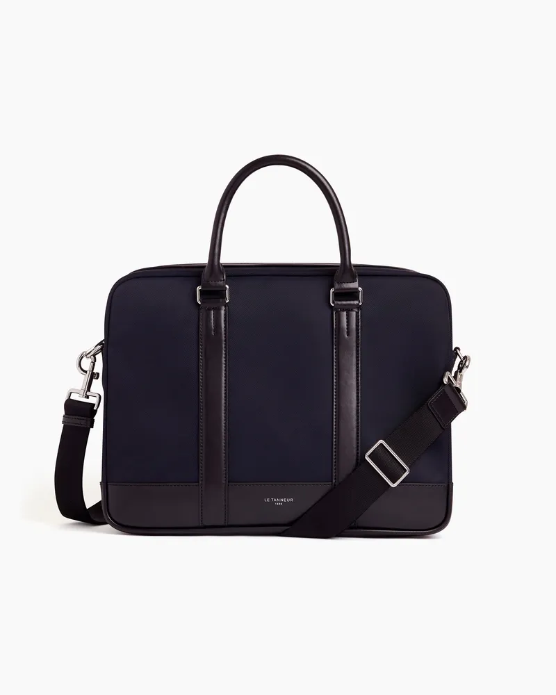 Le Tanneur Aktentasche Gaspard 15 Zoll 1 Faltfach Blue
