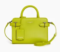 Mini-Handtasche Emilie aus Glattleder in Metallic-Look