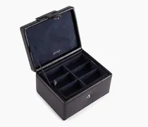 Kasten aus Leder für Manschettenknöpfe