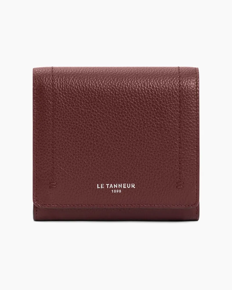 Le Tanneur Kleine Brieftasche mit Klappe Louison aus genarbtem Leder Revolution
