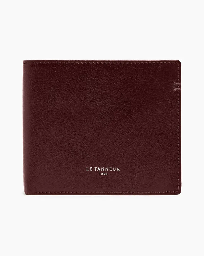 Le Tanneur Bifold-Brieftasche mit Klappe Lucien aus geöltem Leder Revolution
