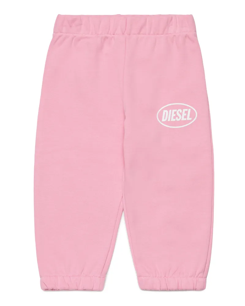 Diesel Sweathose mit Logoprint - Hosen - Unisex - Rosa Rosa