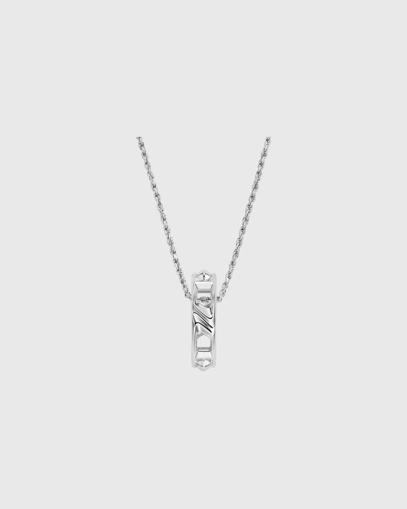 Diesel Anhängerhalskette aus Sterlingsilber - Halsketten - Unisex - Silber Silber