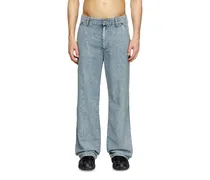 Chinohose aus recyceltem Nylon-Taslan - Hosen - Herren - Blau