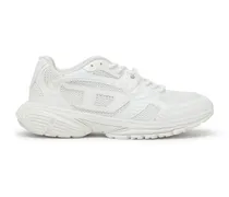 S-Pro-V-Dense-Einfarbige Sneakers aus Mesh mit Oval D-Logo - Sneakers - Damen - Weiss