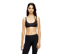 Sport-BH mit Cutout-Logo - BHs - Damen - Schwarz