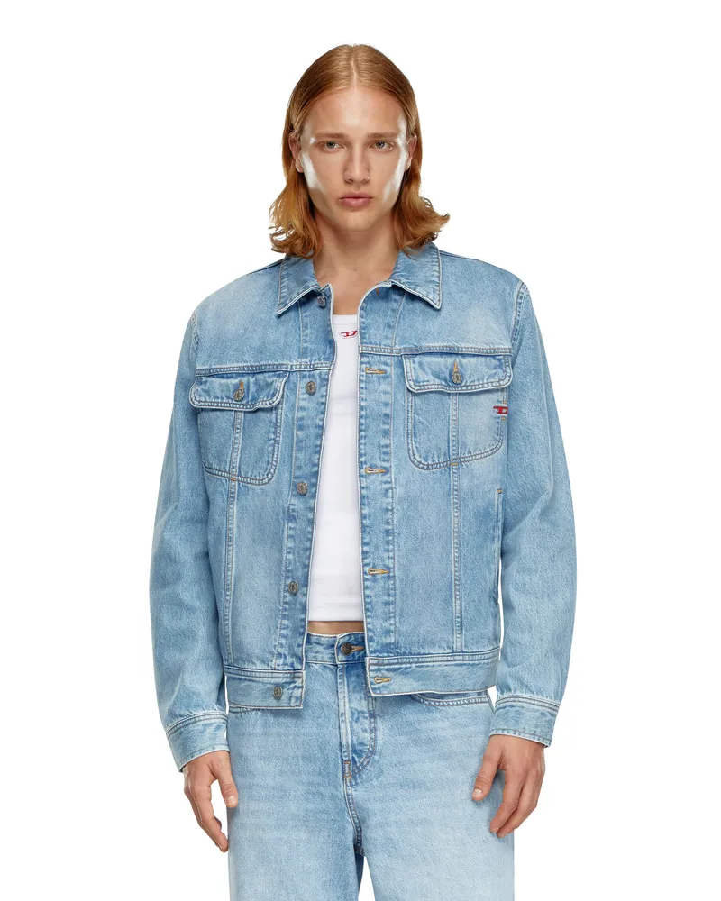 Diesel Regular Fit-Truckerjacke - Denim jacken - Herren - Blau Blau