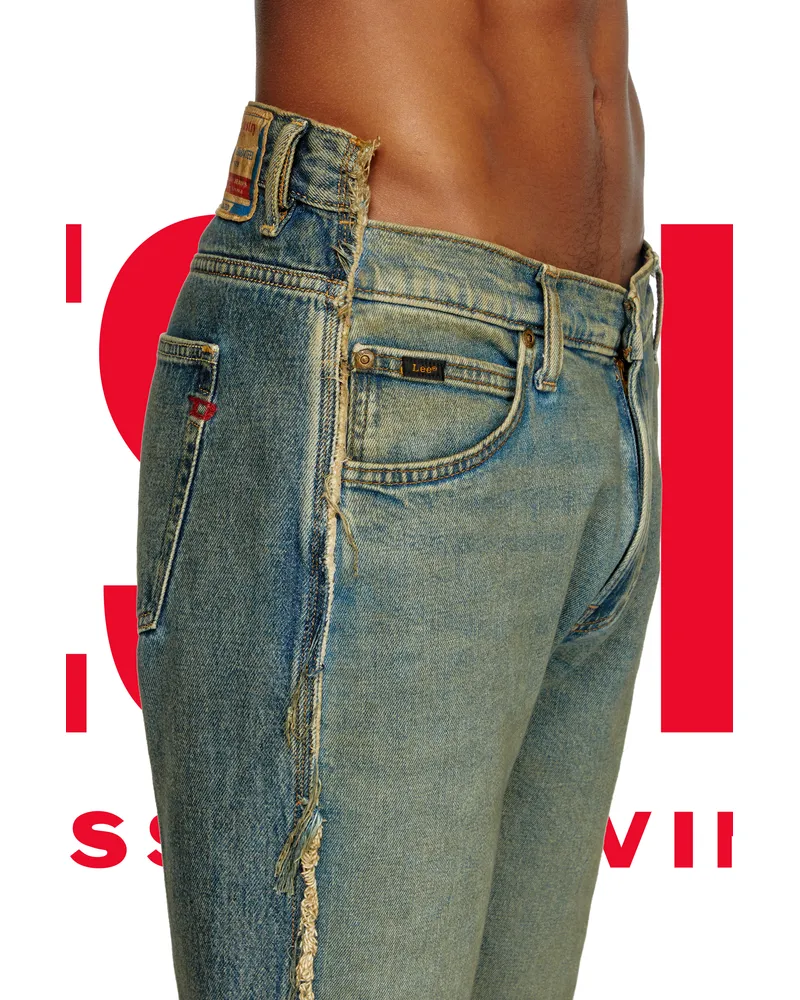 Diesel Regular Jeans - Dieseloves 04 - Jeans - Herren - Blau Blau