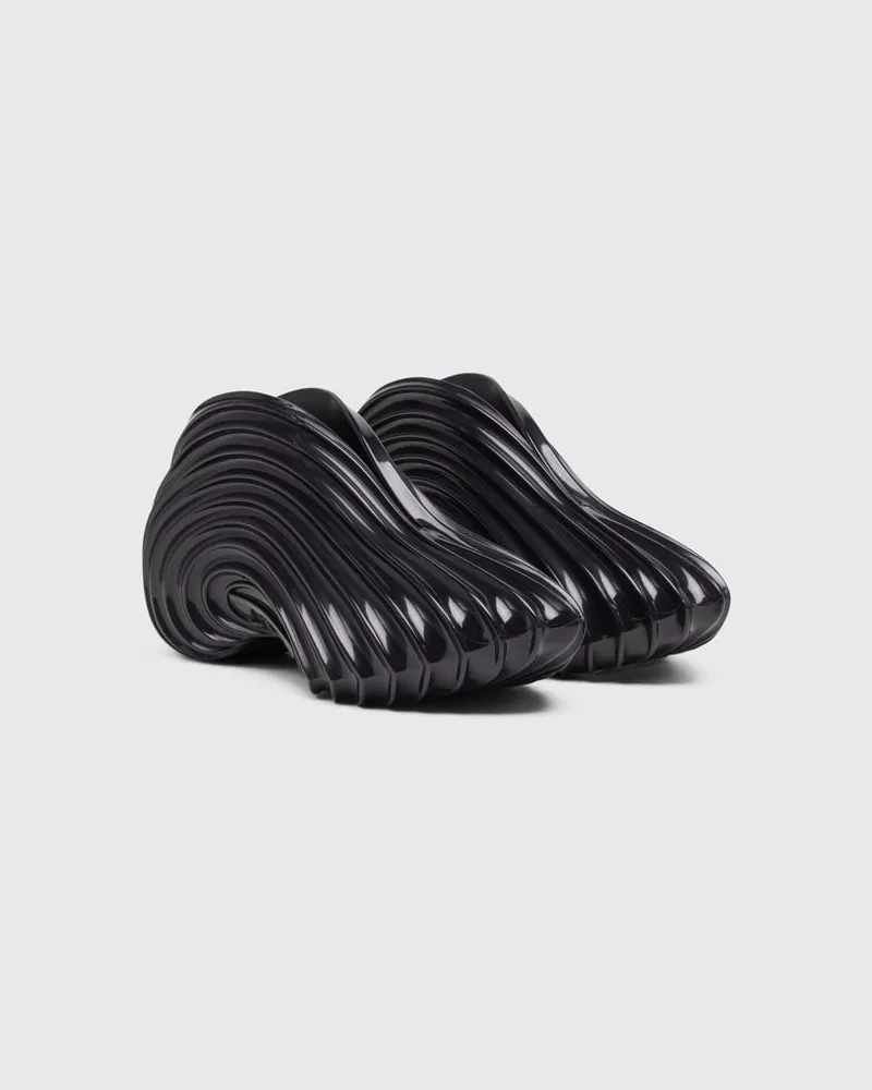 Diesel Sneaker zum Schlüpfen aus Melflex - Sneakers - Unisex - Schwarz Schwarz