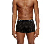 Retropants im Dreierpack mit stilisiertem Logo - Boxershorts - Herren - Schwarz