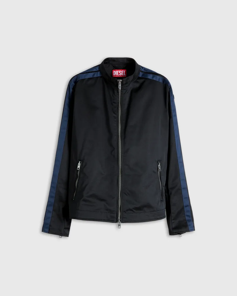 Diesel Sportliche Bikerjacke aus technischer Baumwollmischung - Jacken - Herren - Bunt Bunt