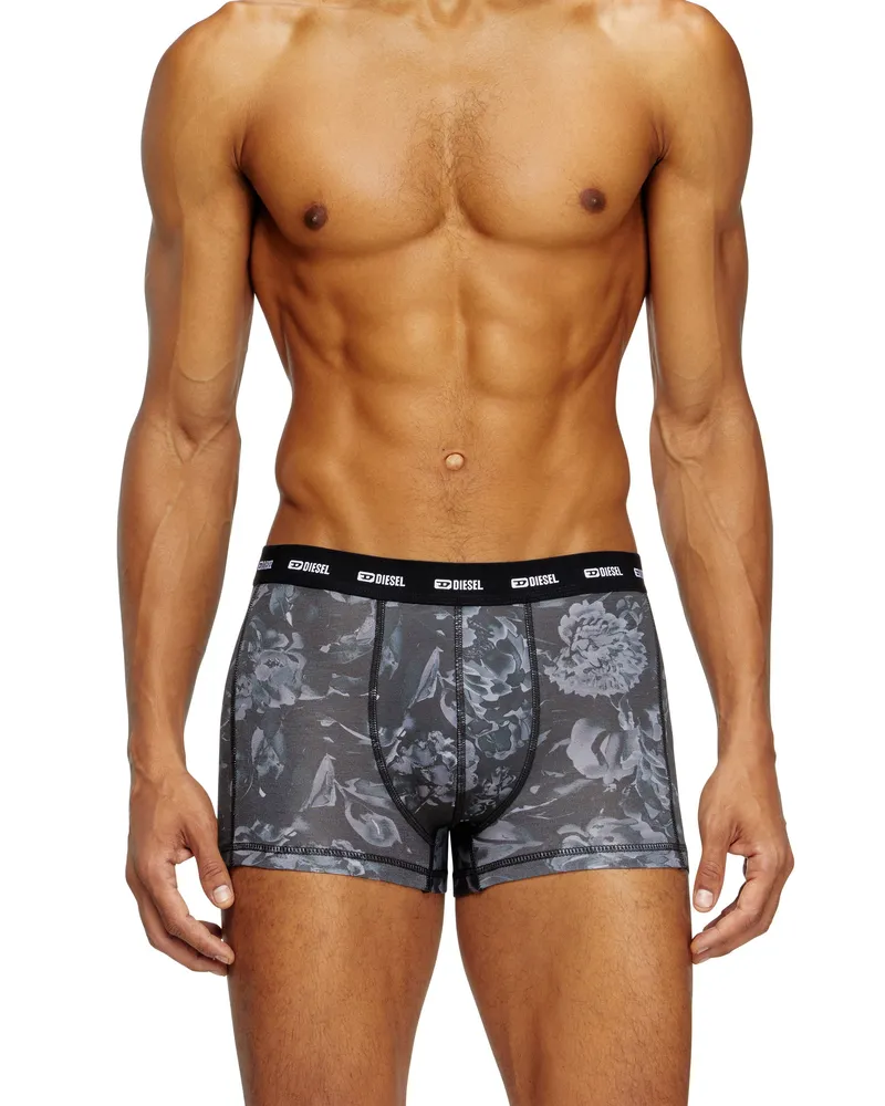 Diesel Retropants mit floralem Print - Boxershorts - Herren - Grau Grau