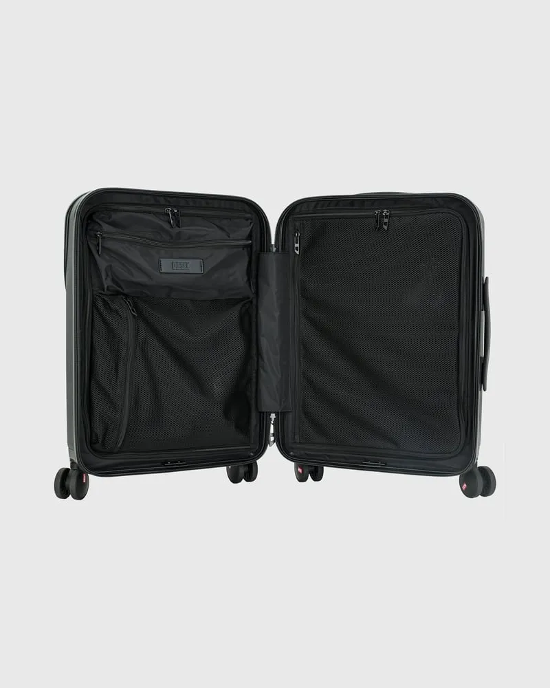 Diesel Oval D Koffer Größe S - Handgepäck Koffer - Unisex - Schwarz Schwarz
