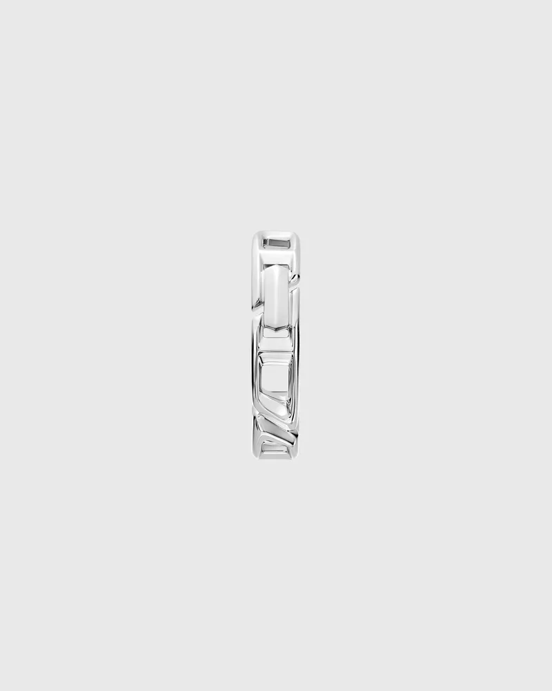 Diesel Creole aus sterlingsilber - Ohrringe - Unisex - Silber Silber