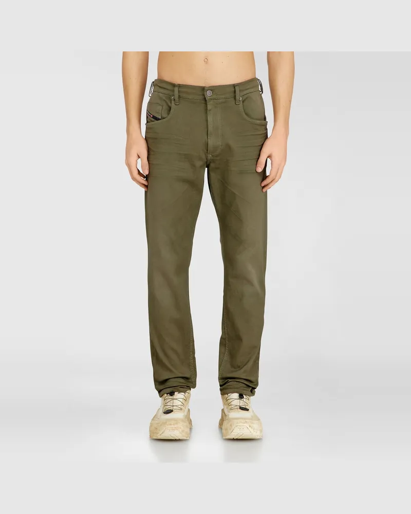 Diesel Regular Regular Waist 2032 D-Krooley-BW Joggjeans, Farbig, Elastischer Bund Grün