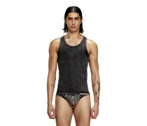 Tanktop mit Denim-Effekt - Oberteile - Herren - Schwarz