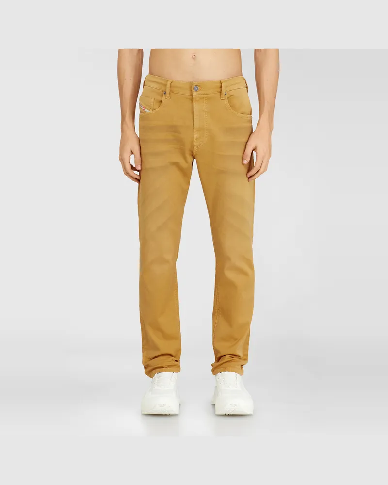 Diesel Regular Regular Waist 2032 D-Krooley-BW Joggjeans, Farbig, Elastischer Bund Braun