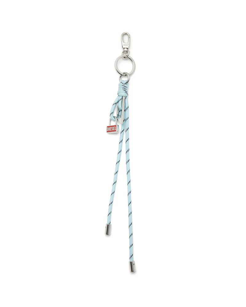 Diesel Metall- und Seilanhänger mit Diesel-Anhänger - Charms und Schlüsselanhänger - Unisex - Blau Blau