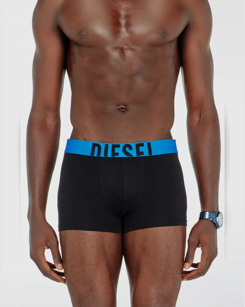 Diesel Retropants im Dreierpack aus Baumwollstretch - Boxershorts - Herren - Schwarz Schwarz