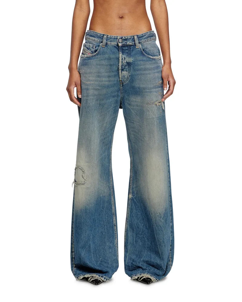 Diesel Relaxed Jeans - 1996 D-Sire - Jeans - Damen - Blau Blau