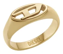 Siegelring aus goldfarbenem Edelstahl - Ringe - Unisex - Gold