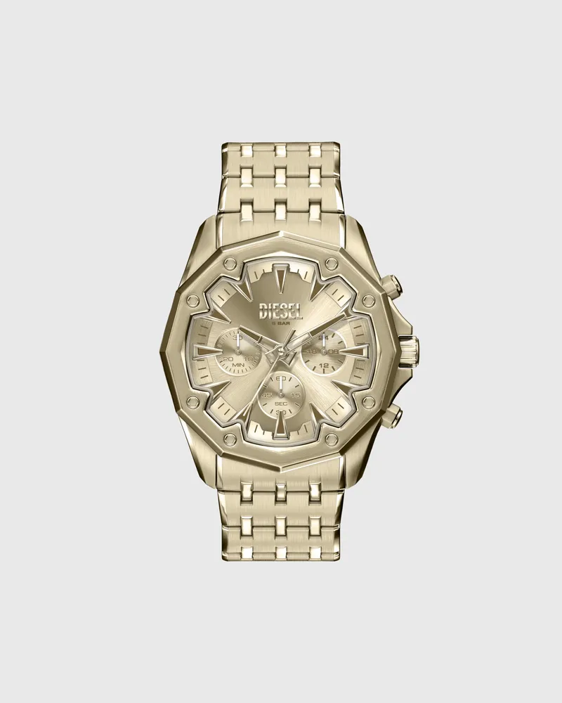 Diesel Stinger Uhr aus goldfarbenem Edelstahl - Uhren - Herren - Gold Gold