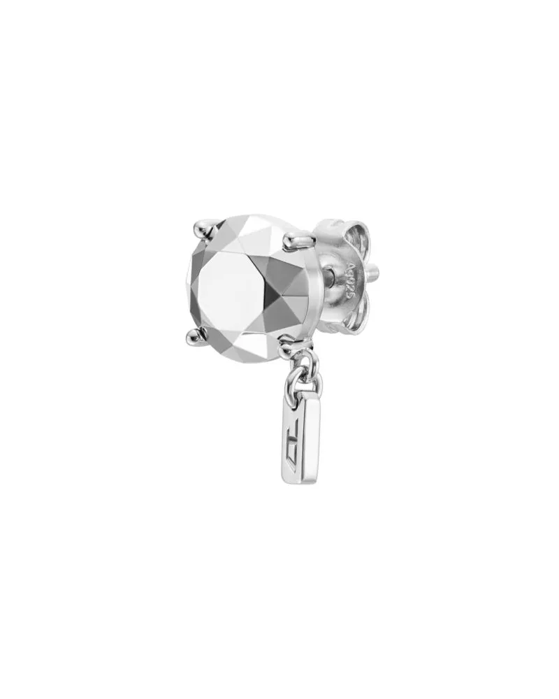 Diesel Ohrstecker aus Sterlingsilber mit Diamantschliff - Ohrringe - Unisex - Silber Silber