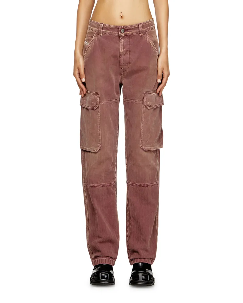 Diesel Regular Jeans - D-Pot - Jeans - Damen - Braun Braun
