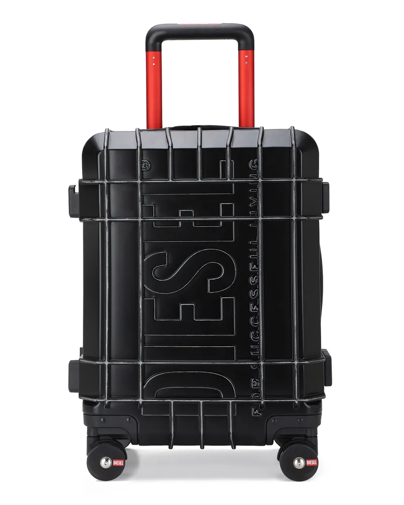 Diesel Robuster Koffer Größe S - Handgepäck Koffer - Unisex - Schwarz Schwarz
