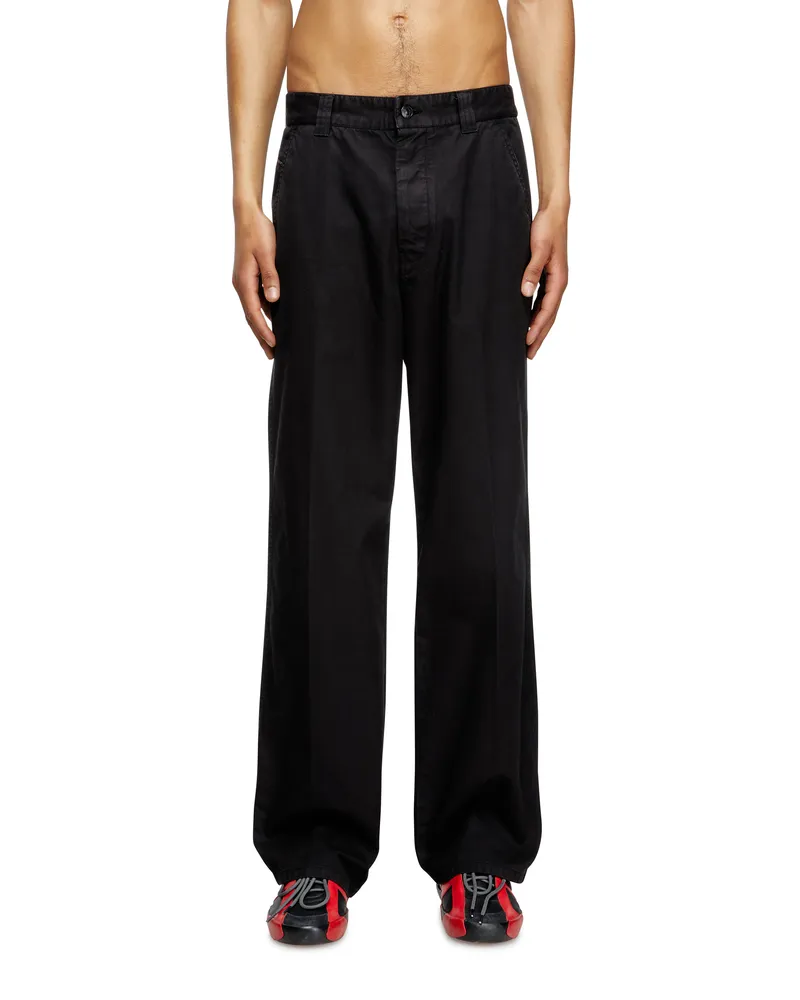 Diesel Chinohose - Hosen - Herren - Schwarz Schwarz