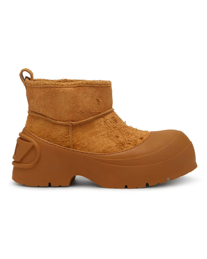 Diesel D-Donald-Klobige Stiefeletten mit Stollensohle - Stiefel und Stiefeletten - Herren - Braun Braun