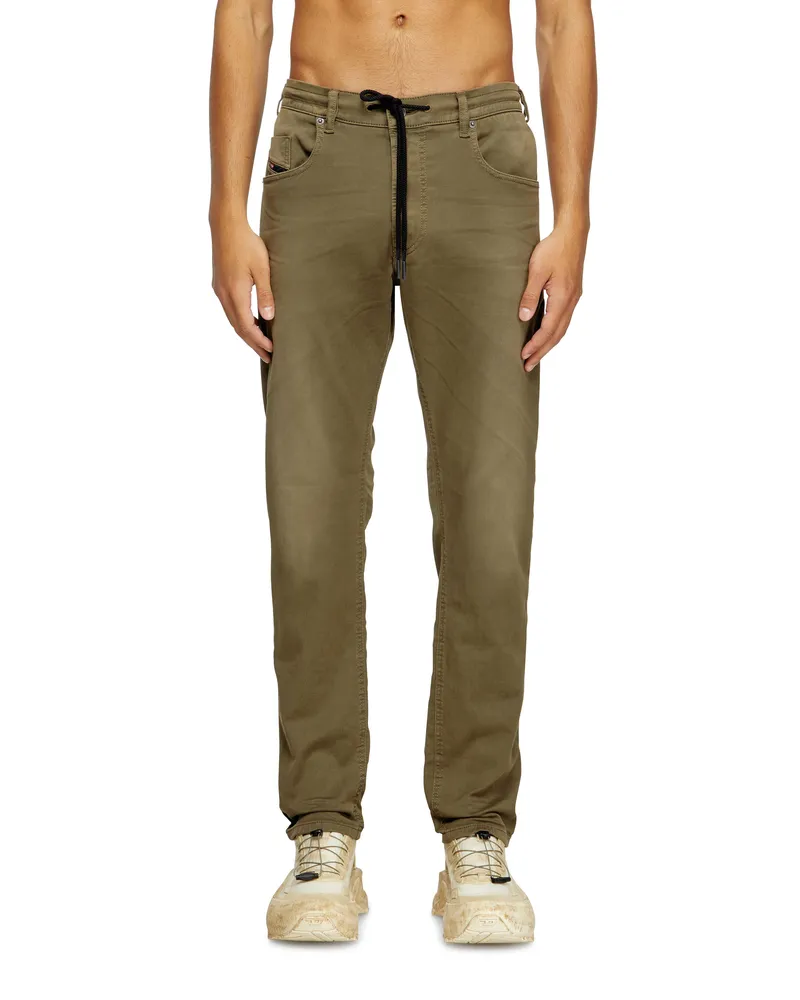 Diesel Regular 2032 D-Krooley Joggjeans - Jeans - Herren - Grün Grün