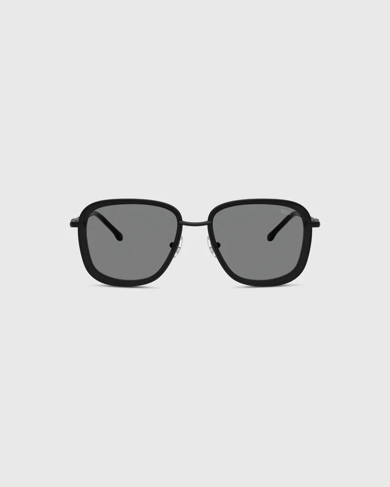 Diesel Quadratische Sonnenbrille - Sonnenbrille - Unisex - Schwarz Schwarz