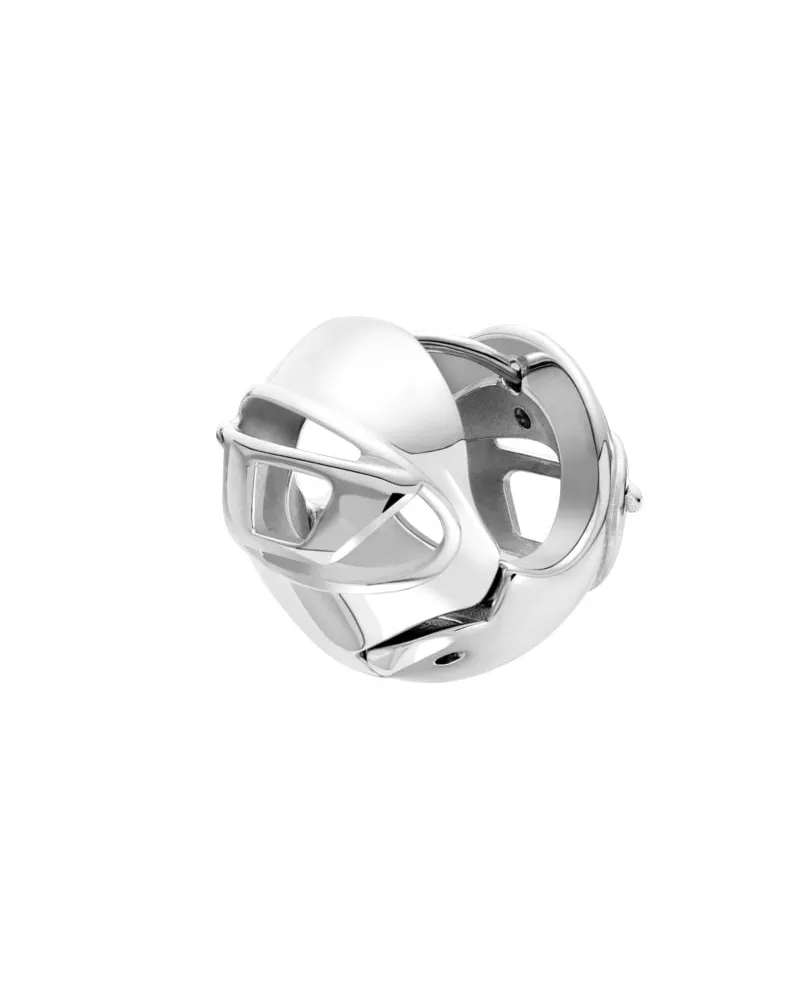 Diesel Creole aus Edelstahl - Ohrringe - Unisex - Silber Silber