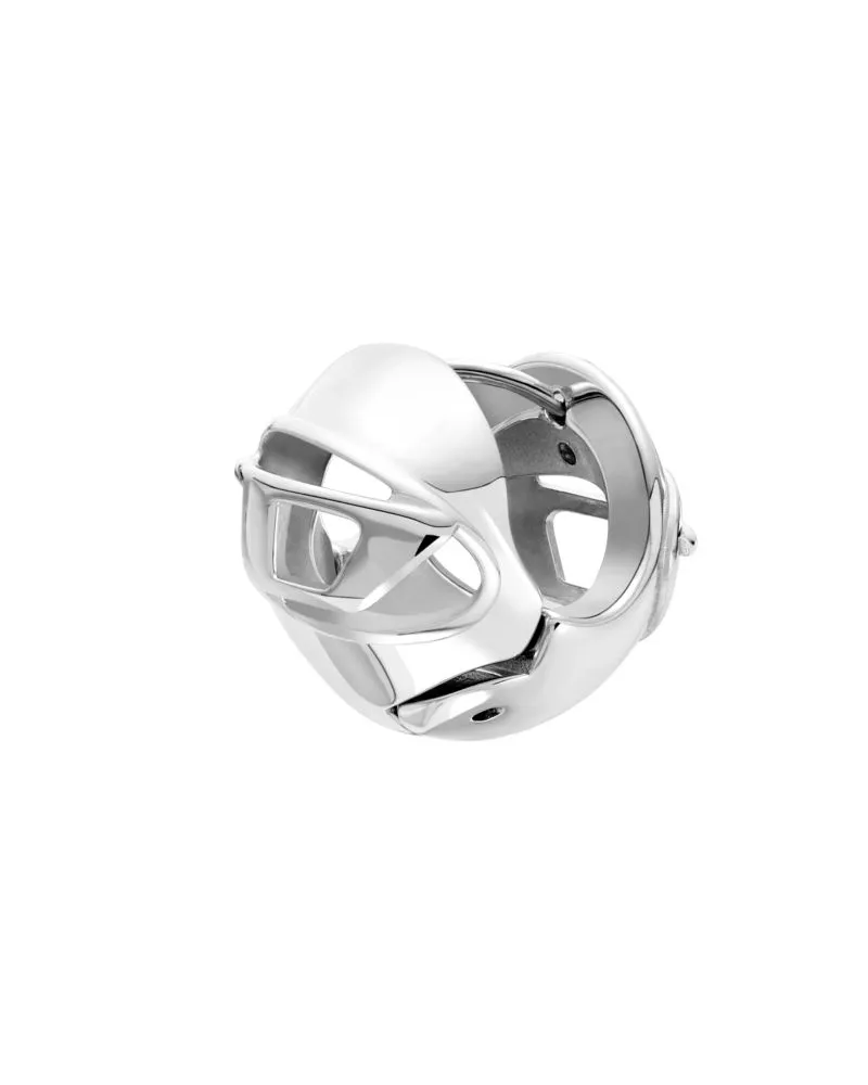 Diesel Creole aus Edelstahl - Ohrringe - Unisex - Silber Silber
