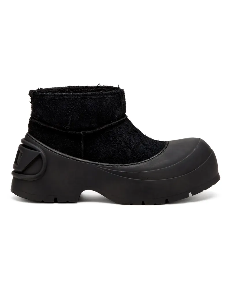 Diesel D-Donald-Klobige Stiefeletten mit Stollensohle - Stiefel und Stiefeletten - Herren - Schwarz Schwarz