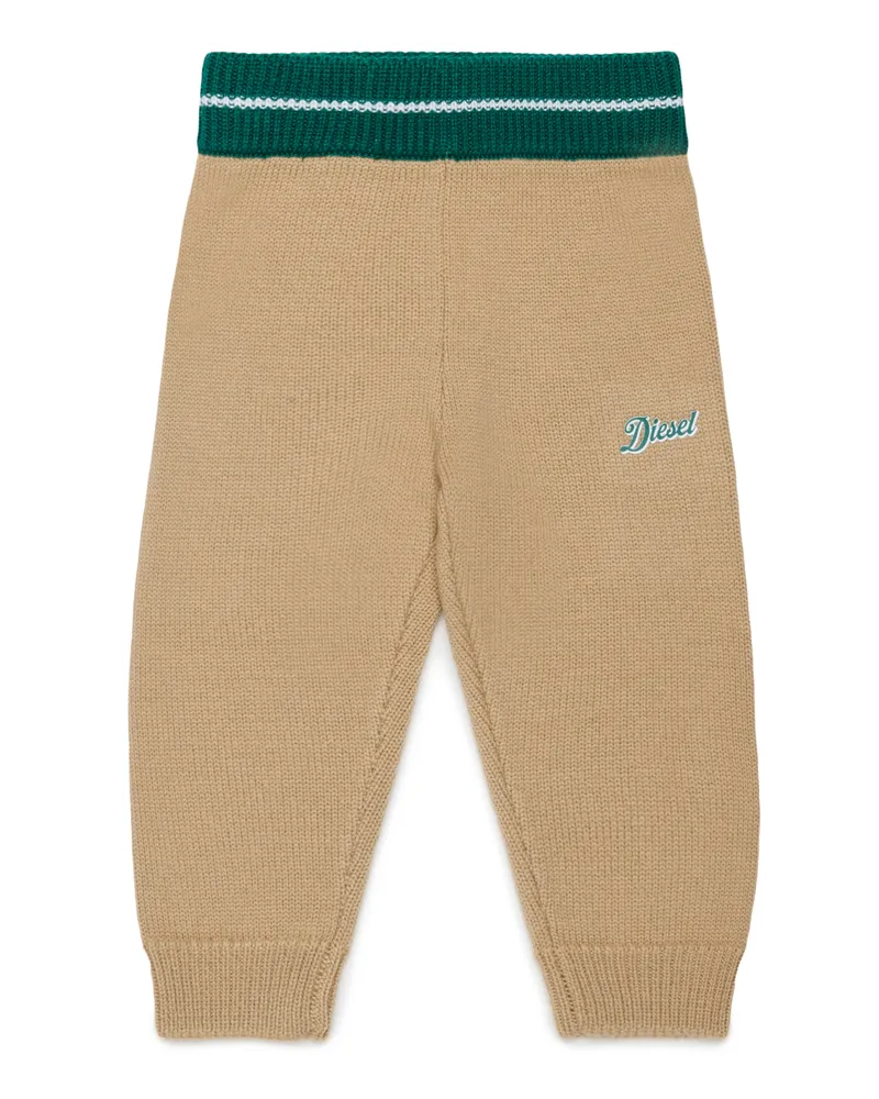 Diesel Strickhose aus Wollmischung - Hosen - Unisex - Braun Braun