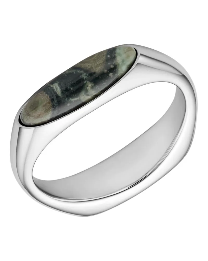 Diesel Siegelring aus Edelstahl - Ringe - Unisex - Silber Silber