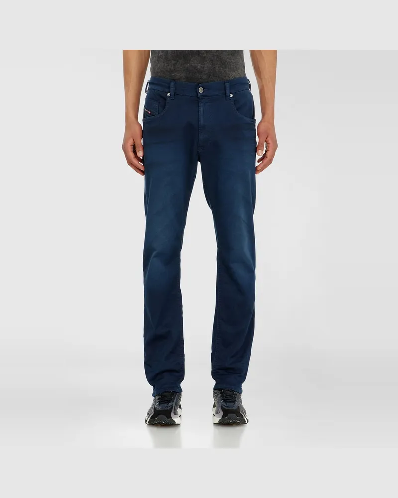 Diesel Regular Regular Waist 2032 D-Krooley-BW Joggjeans, Farbig, Elastischer Bund Blau