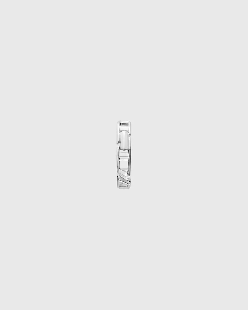 Diesel Creole aus sterlingsilber - Ohrringe - Unisex - Silber Silber