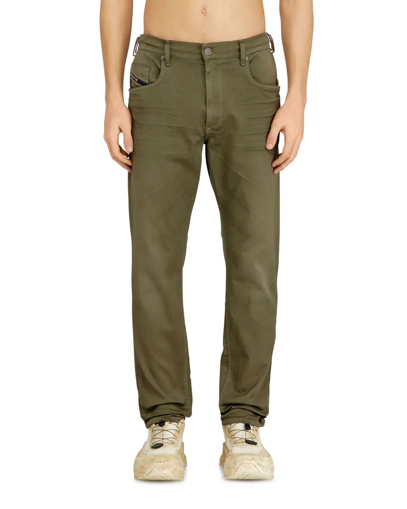 Diesel Regular Regular Waist 2032 D-Krooley-BW Joggjeans, Farbig, Elastischer Bund Grün