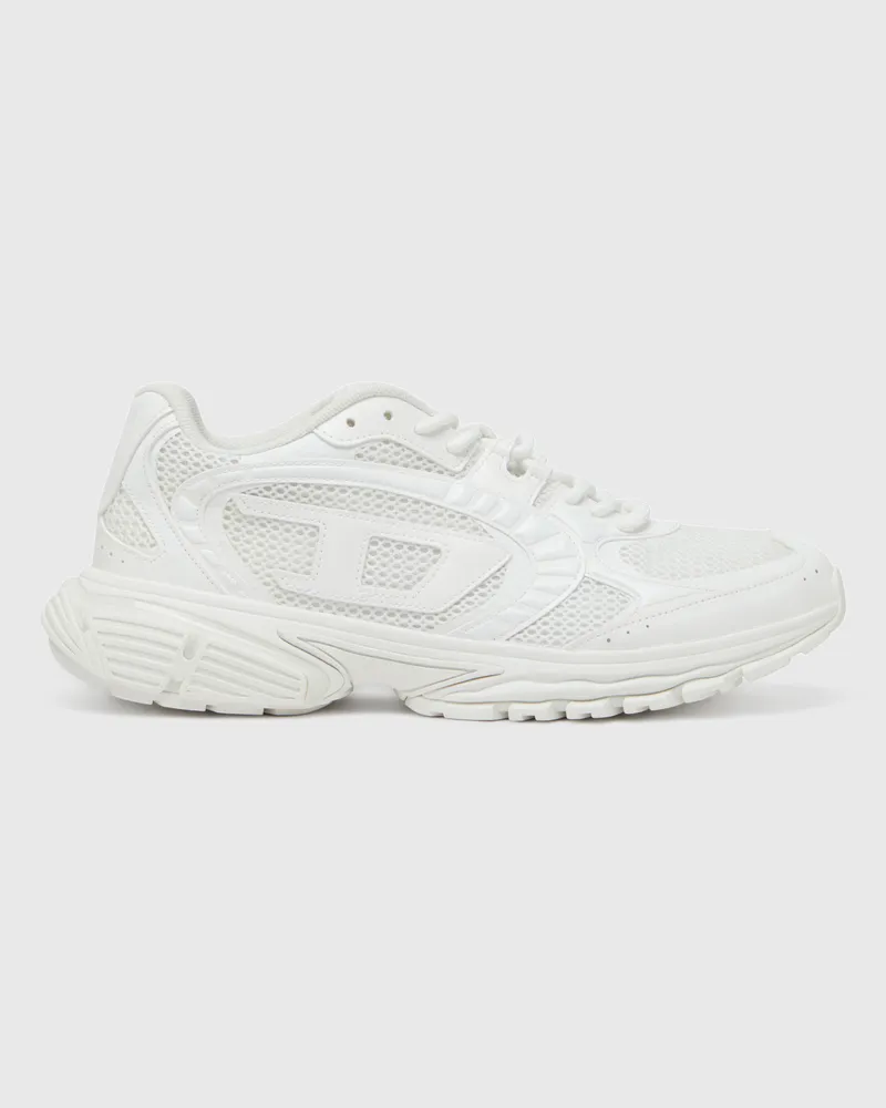 Diesel S-Pro-V-Dense-Sneakers aus Mesh mit Oval D-Logo - Sneakers - Herren - Weiss Weiss