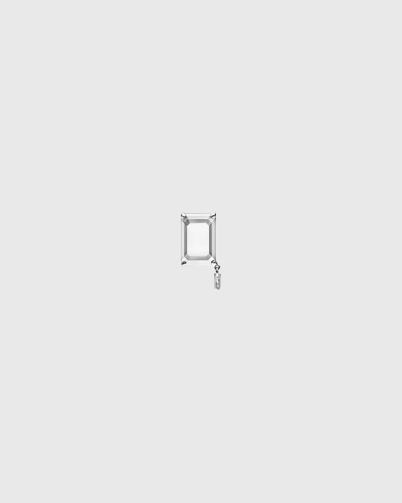 Diesel Ohrstecker aus Sterlingsilber - Ohrringe - Unisex - Silber Silber