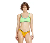 Nylon-Bikini-Oberteil mit sportlichen Streifen - BHs - Damen - Bunt