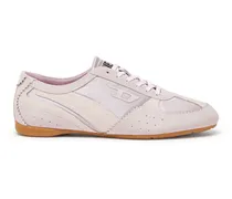 D-Mile - Flat-Sneakers mit Wildleder-Overlays - Sneakers - Damen - Rosa