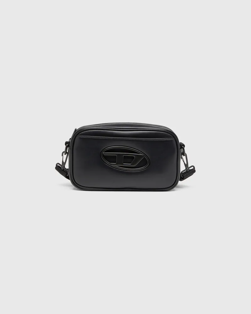 Diesel Holi-D-Camera Bag aus Neopren und PU - Schultertaschen - Herren - Schwarz Schwarz